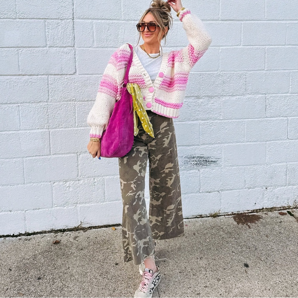 Cropped Camo Pants